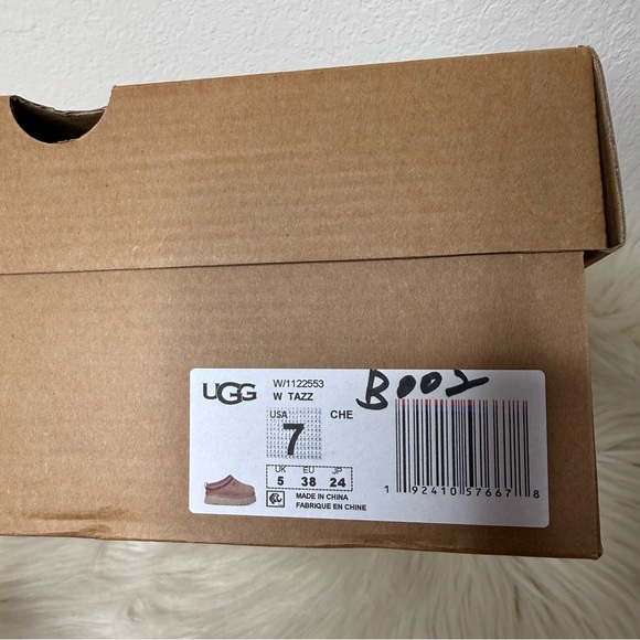 *NEW* UGG Women's Tazz II Chestnut Platform Mules - Picture 15 of 15